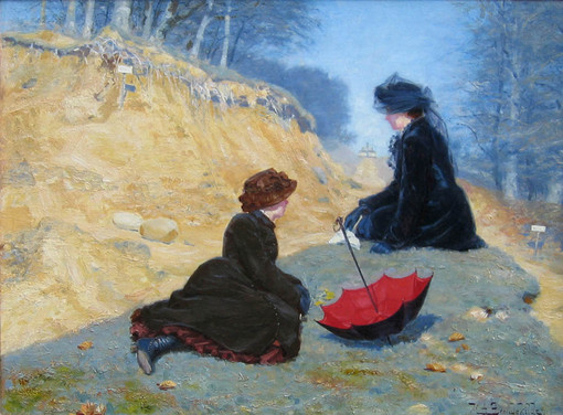 丹麦Hans Anderson Brendekilde油画作品欣赏
