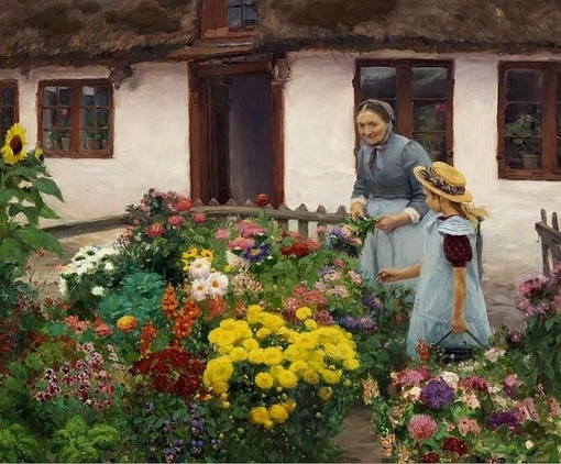 丹麦Hans Anderson Brendekilde油画作品欣赏