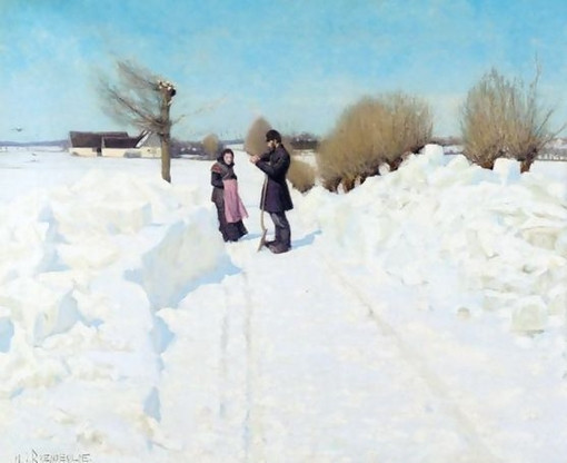 丹麦Hans Anderson Brendekilde油画作品欣赏