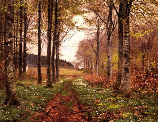 丹麦Hans Anderson Brendekilde油画作品欣赏