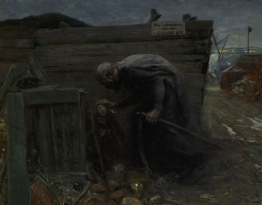 丹麦Hans Anderson Brendekilde油画作品欣赏