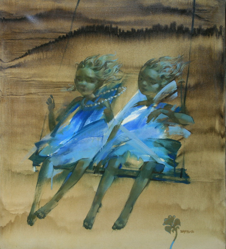 俄罗斯女画家Inna Tsukakhina油画作品欣赏