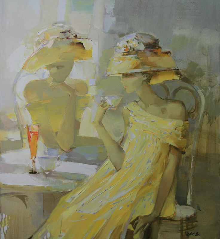 俄罗斯女画家Inna Tsukakhina油画作品欣赏