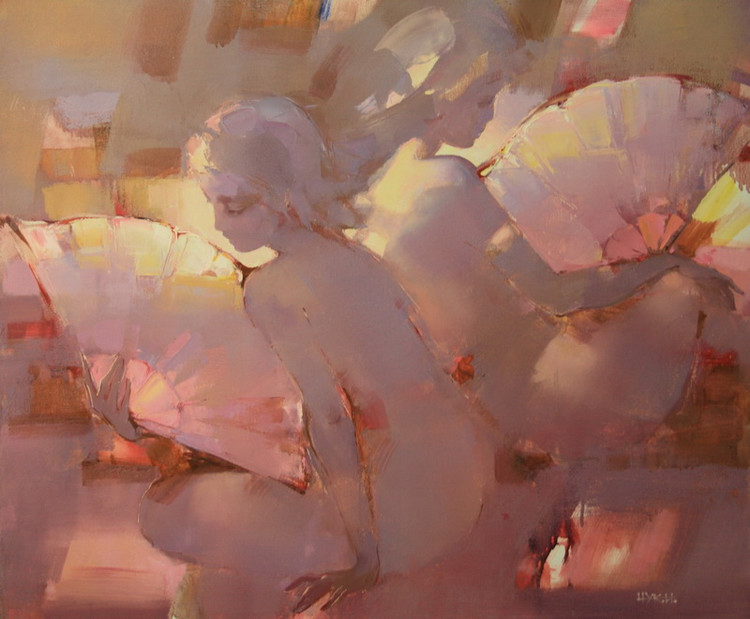 俄罗斯女画家Inna Tsukakhina油画作品欣赏