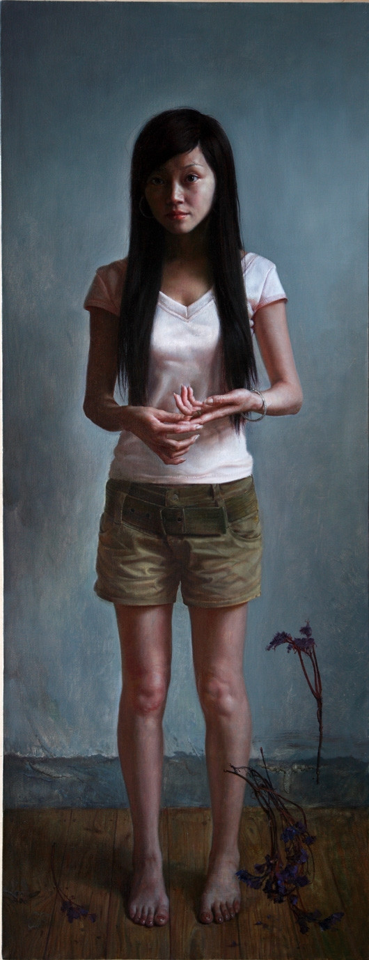 孔慧人物油画作品欣赏