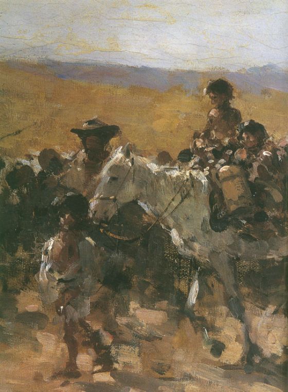 罗马尼亚尼古拉·格里高莱斯库（Nicolae Grigorescu）油画作品欣赏