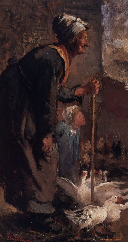 罗马尼亚尼古拉·格里高莱斯库（Nicolae Grigorescu）油画作品欣赏
