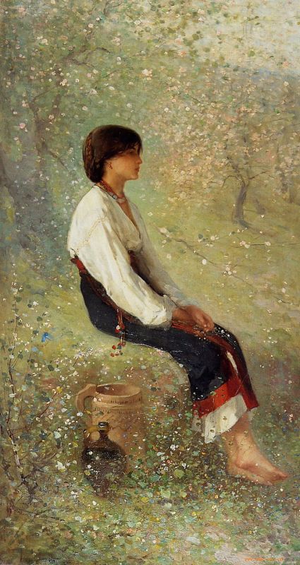 罗马尼亚尼古拉·格里高莱斯库（Nicolae Grigorescu）油画作品欣赏