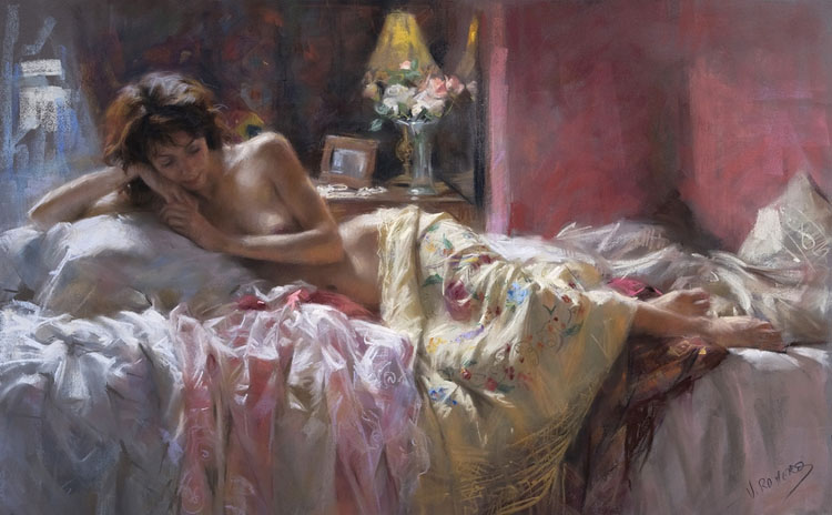 西班牙艺术家Vicente Romero Redondo油画作品欣赏