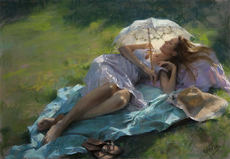 西班牙艺术家Vicente Romero Redondo油画作品欣赏