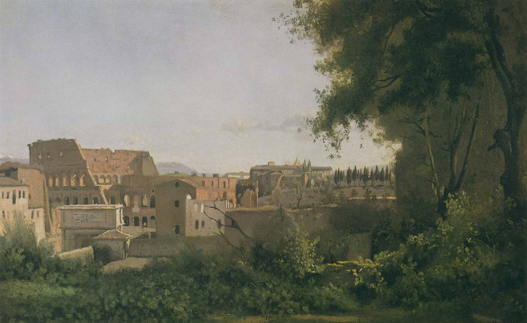 法国画家卡米耶·柯罗（Camille Corot）油画作品欣赏