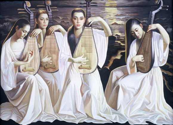 陈承齐油画作品欣赏