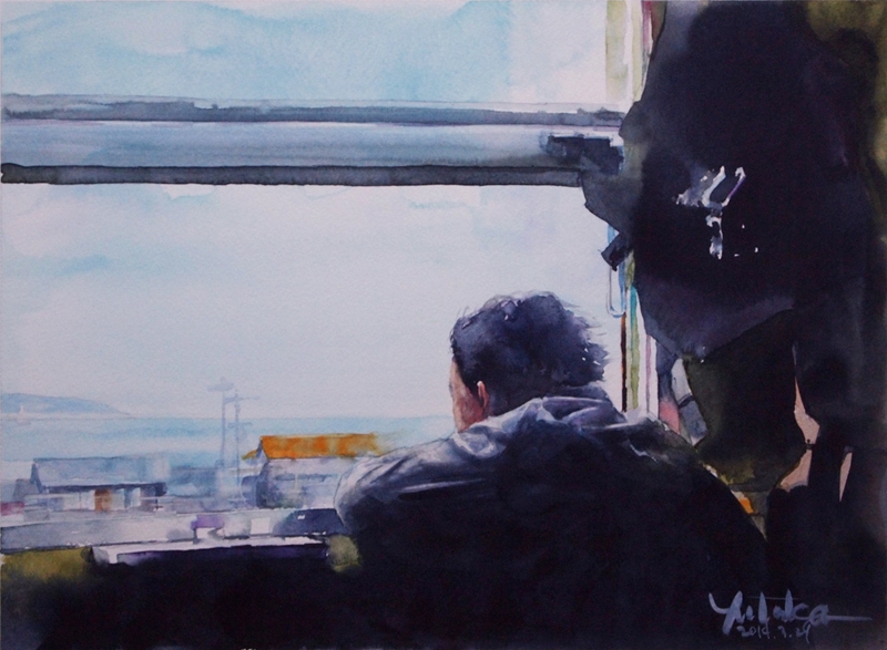 村上豊水彩绘画