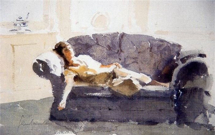 英国John Yardley水彩绘画