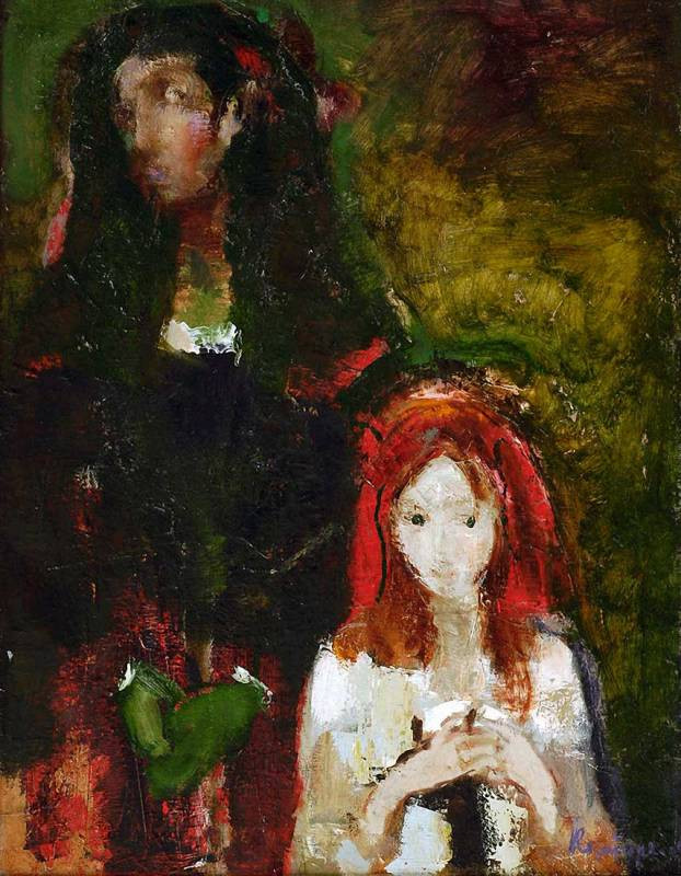 乌克兰谢尔盖·瑞斯里什柯（Сергей Резниченко）女性人物油画作品欣赏
