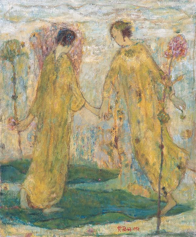 贾鹃丽油画作品欣赏