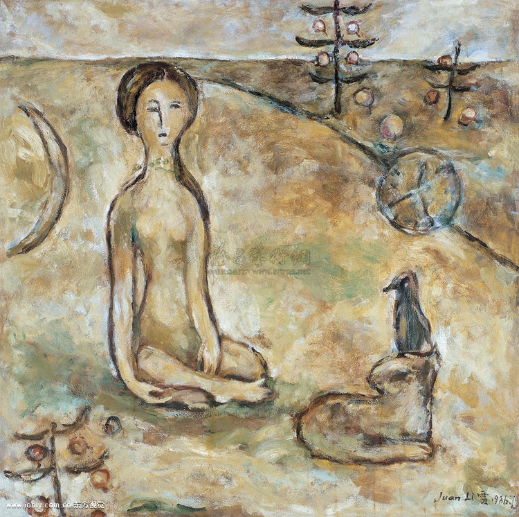 贾鹃丽油画作品欣赏
