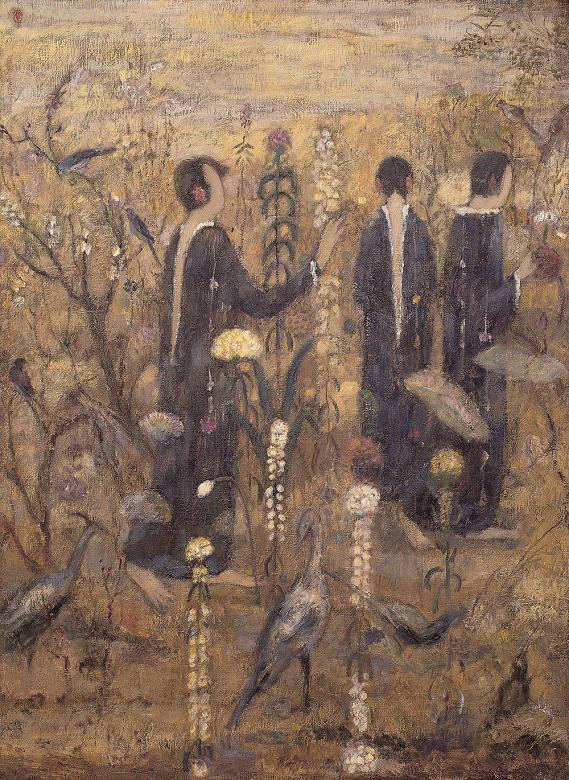 贾鹃丽油画作品欣赏