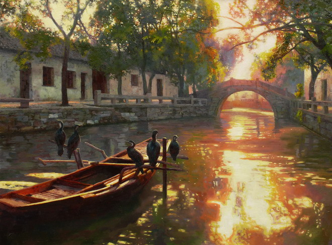 田海波油画作品欣赏