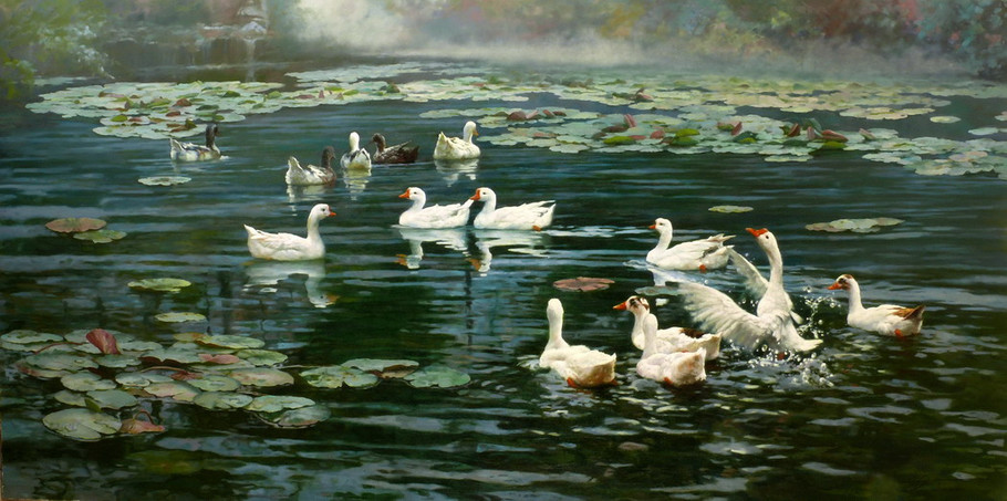 田海波油画作品欣赏