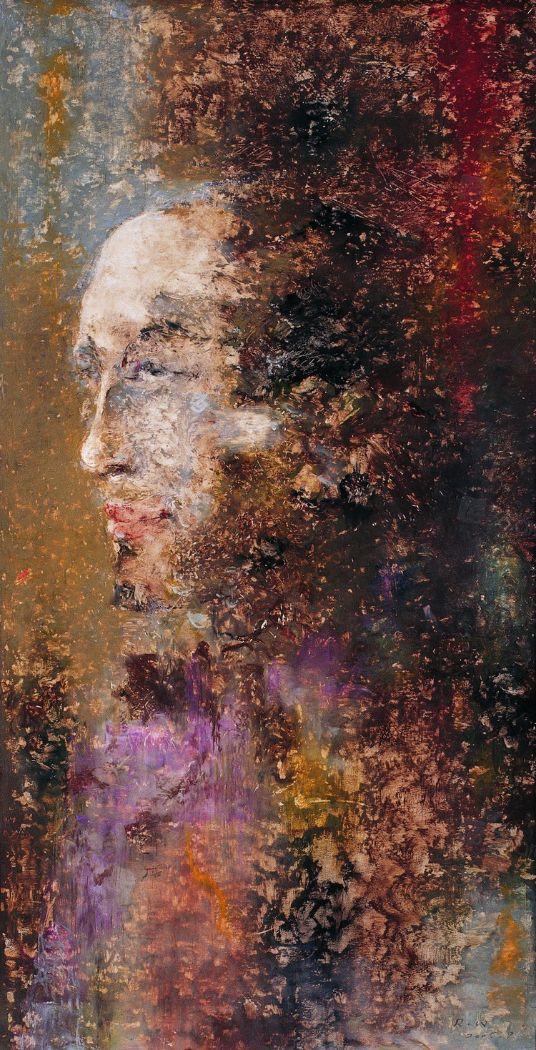 郭润文油画人物作品二