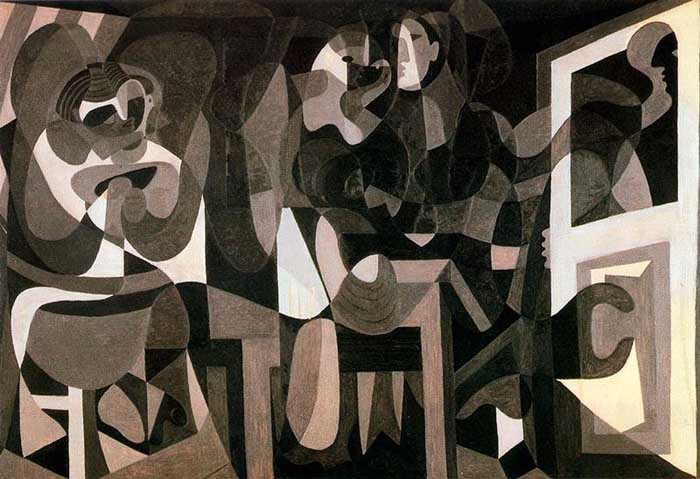 西班牙巴勃罗·鲁伊斯·毕加索（Pablo Picasso）油画作品欣赏大全五