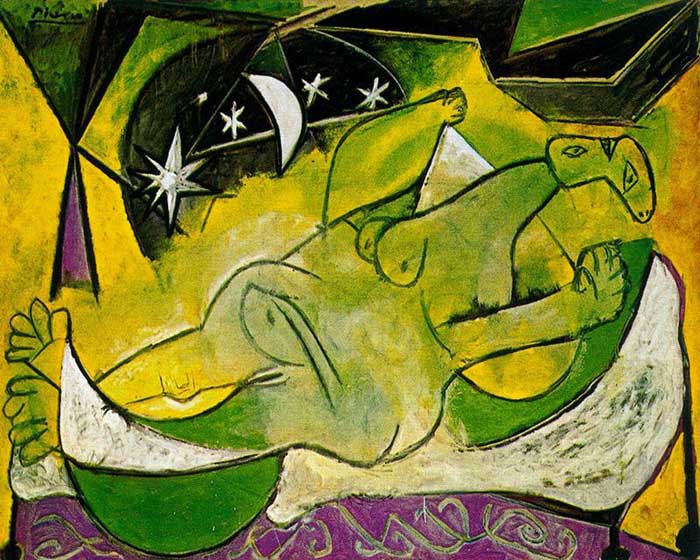西班牙巴勃罗·鲁伊斯·毕加索（Pablo Picasso）油画作品欣赏大全五