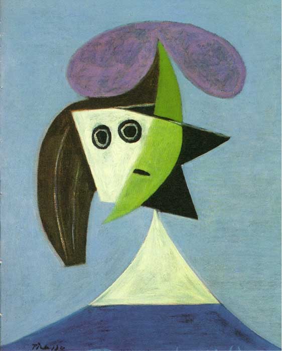 西班牙巴勃罗·鲁伊斯·毕加索（Pablo Picasso）油画作品欣赏大全五