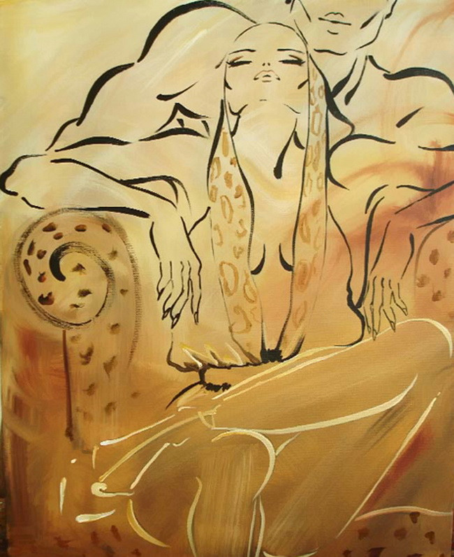爱尔兰Elaine Murphy抽象绘画