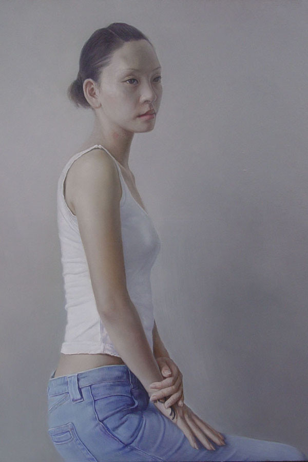 王驰油画人物作品