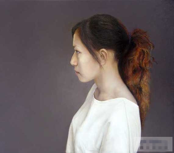 王驰油画人物作品