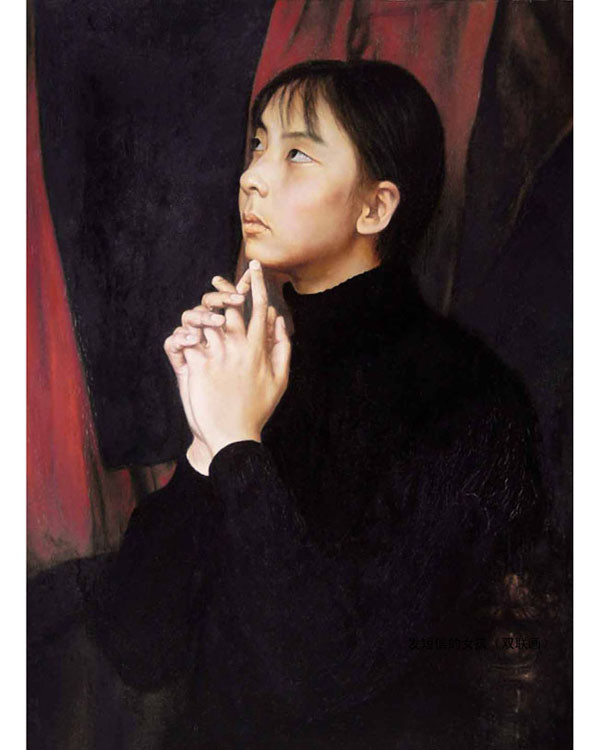 王驰油画人物作品