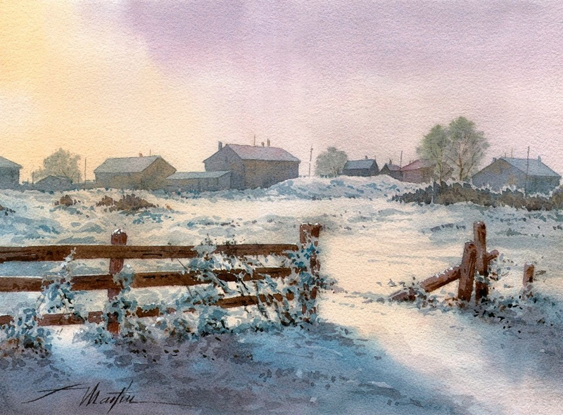 西班牙Faustino Martin Gonzalez油画风景
