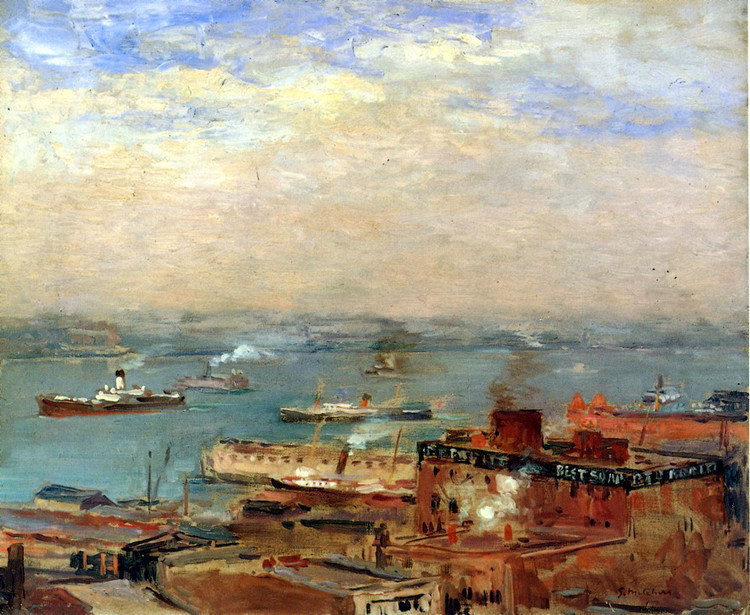 美国加瑞·梅切斯（Gari Melchers）油画作品欣赏