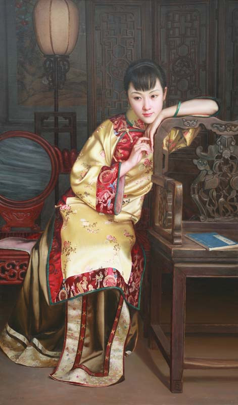 谢立俭油画作品欣赏