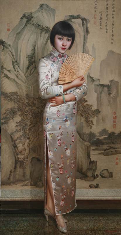 谢立俭油画作品欣赏
