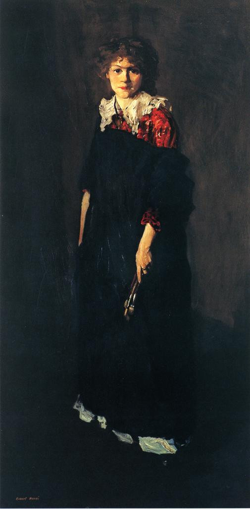 美国画家罗伯特·亨利（Robert Henri）油画作品欣赏