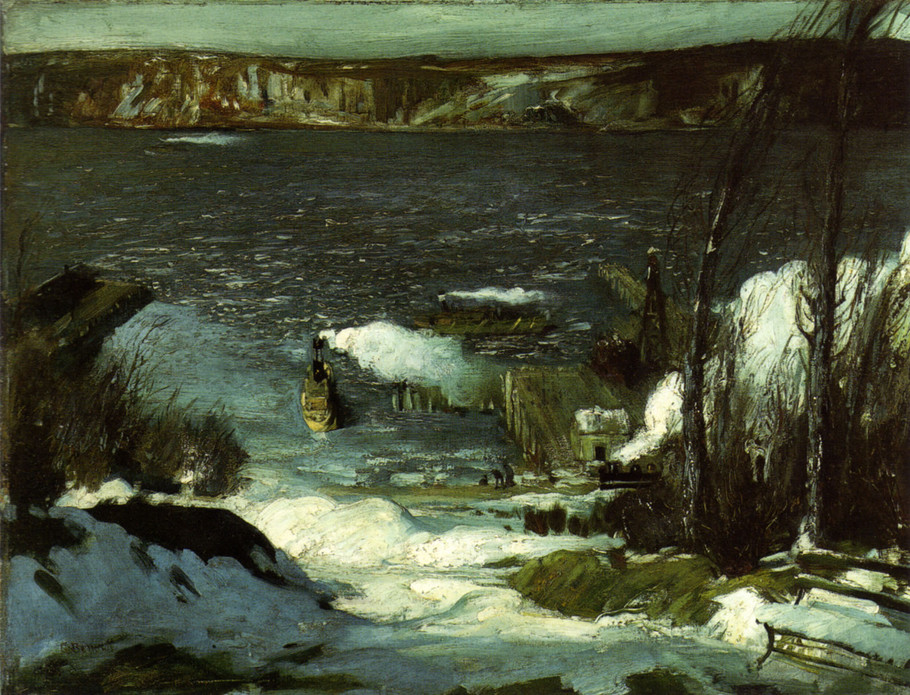 美国画家罗伯特·亨利（Robert Henri）油画作品欣赏