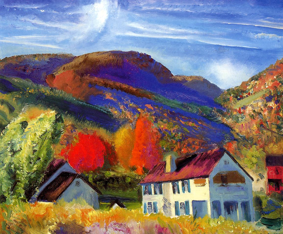 美国画家罗伯特·亨利（Robert Henri）油画作品欣赏