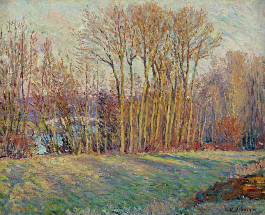 法国后印象派画家亨利·莱巴斯克（Henri Lebasque）油画作品欣赏