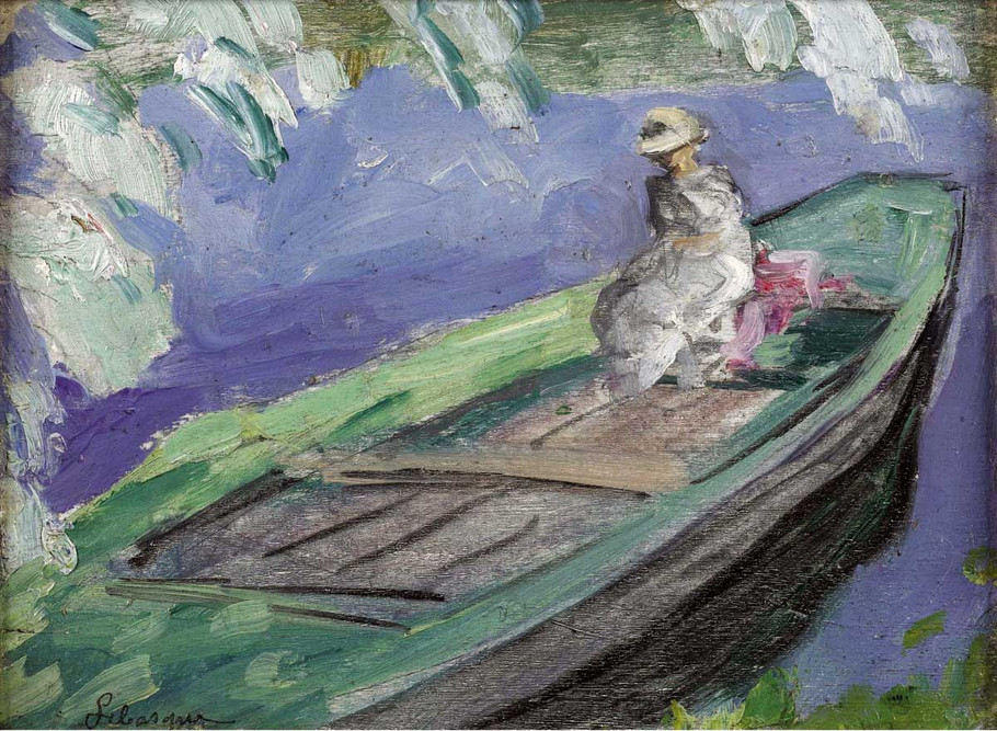 法国后印象派画家亨利·莱巴斯克（Henri Lebasque）油画作品欣赏