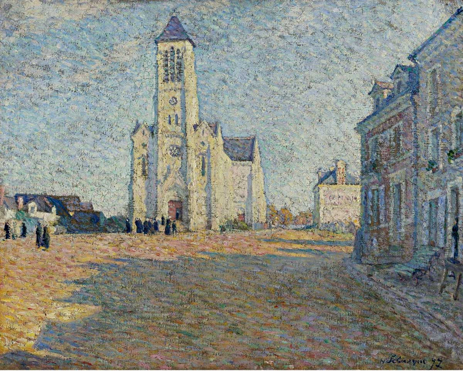 法国后印象派画家亨利·莱巴斯克（Henri Lebasque）油画作品欣赏
