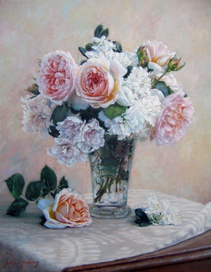 Robin Lucile Anderson油画花卉欣赏