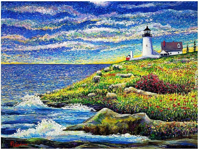 加拿大Guy Begin油画风景作品