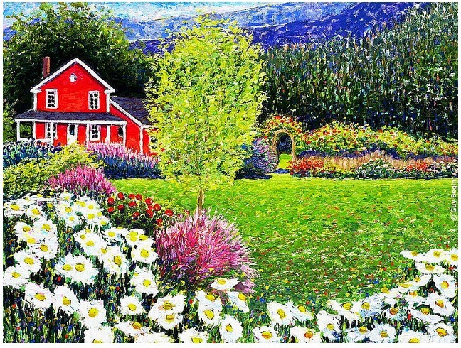 加拿大Guy Begin油画风景作品