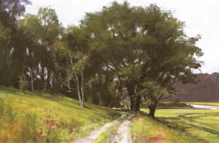 日本湯山俊久（Toshihisa Yuyama）油画风景作品