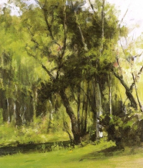 日本湯山俊久（Toshihisa Yuyama）油画风景作品