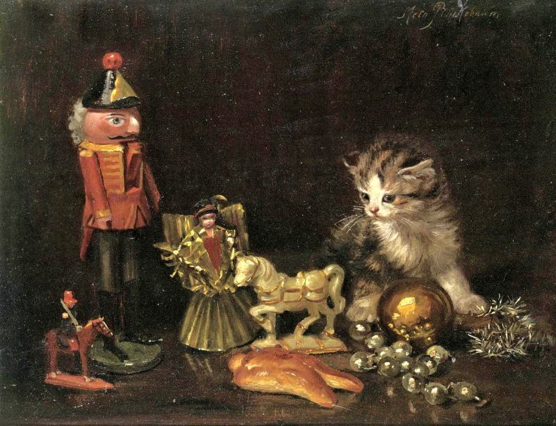 德国Meta Plückebaum动物油画作品欣赏