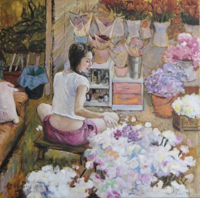 赵鹰人体油画作品欣赏