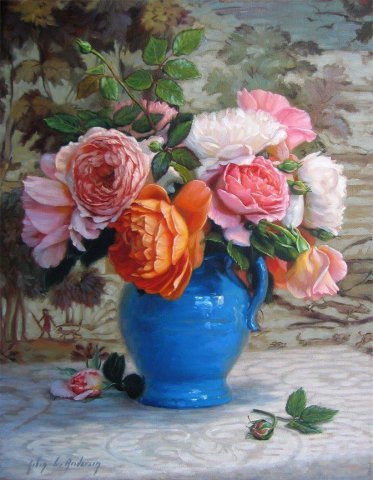 Robin Lucile Anderson油画花卉欣赏